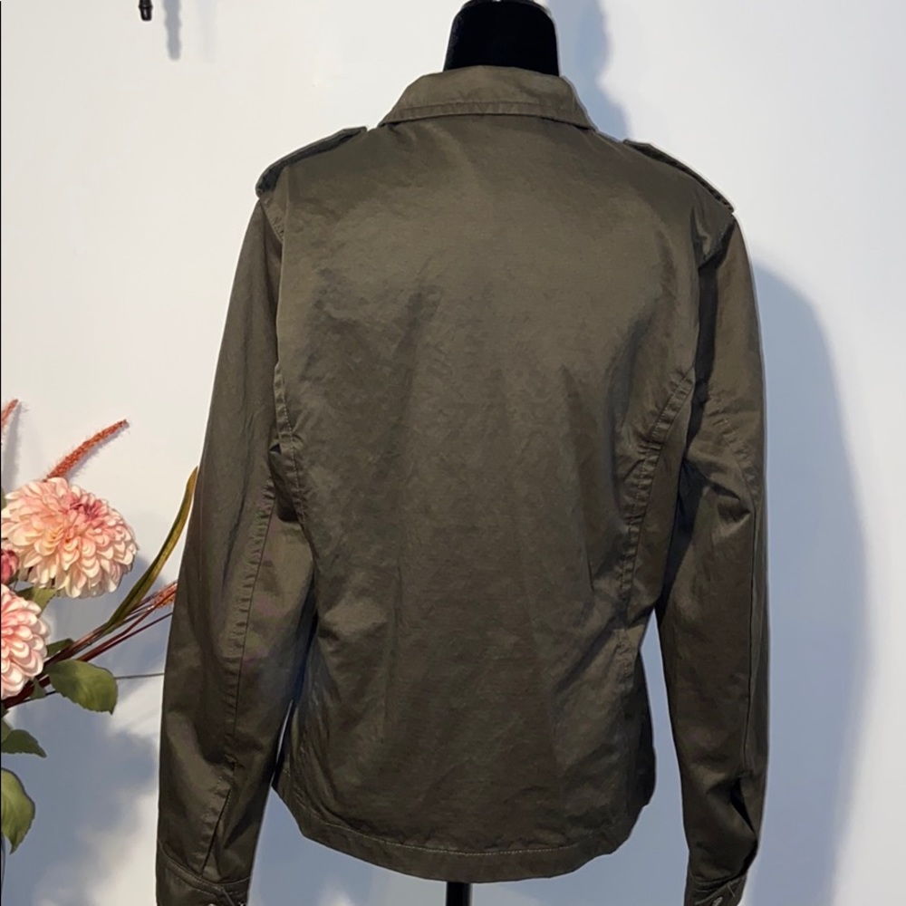 Banana Republic jacket, army green, size small - Picture 4 of 6